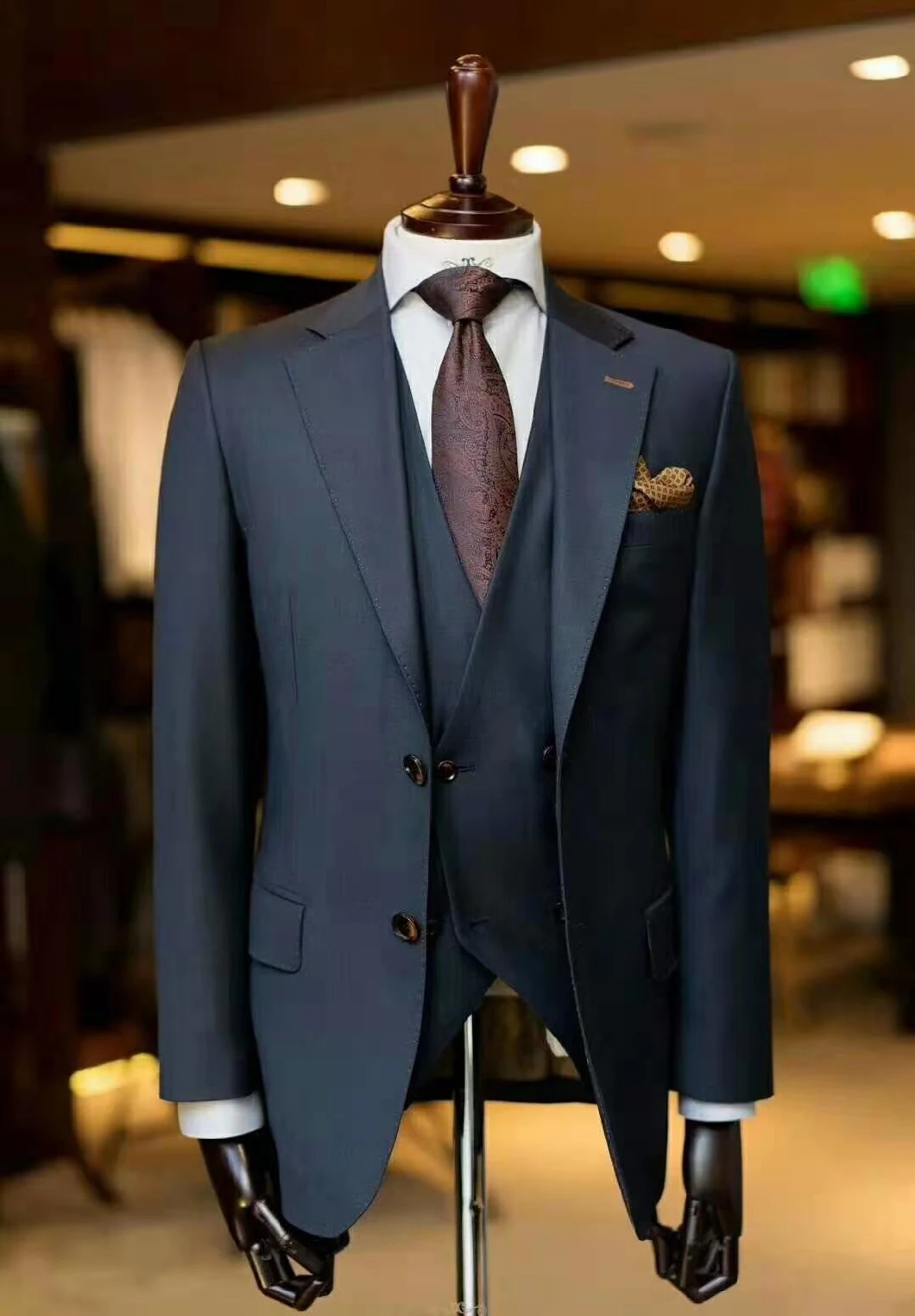 Fashion Dress Apparel Man Suits Bespoke Men Suit Wedding Suit